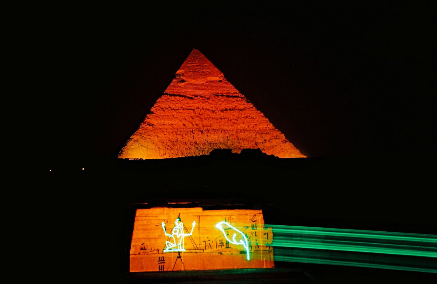 the-view-of-the-pyramids-at-night-during-the-sound-and-light-show