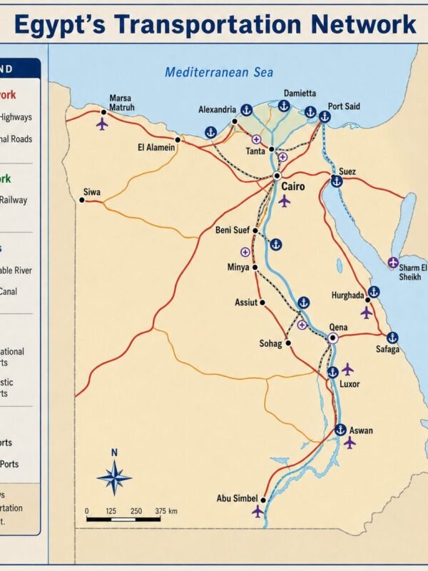 Transportation in Egypt Network
