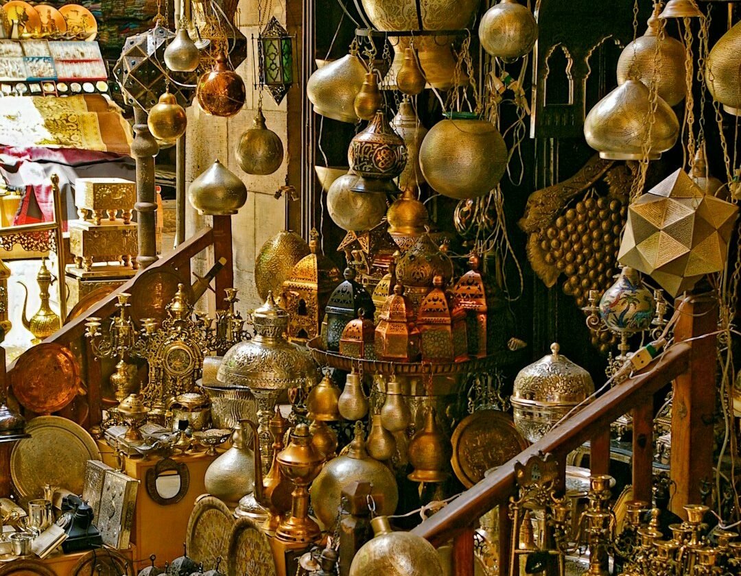 Lantern shop in Khan el-Khalili