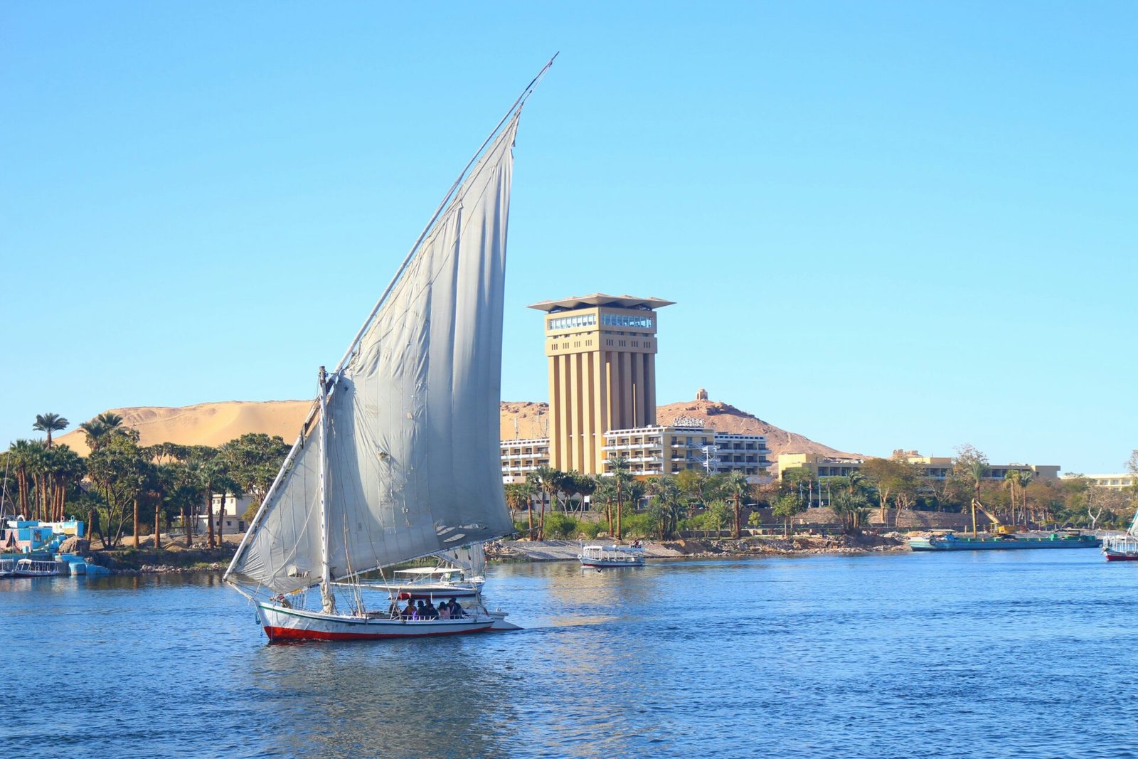 Nile view in Aswan