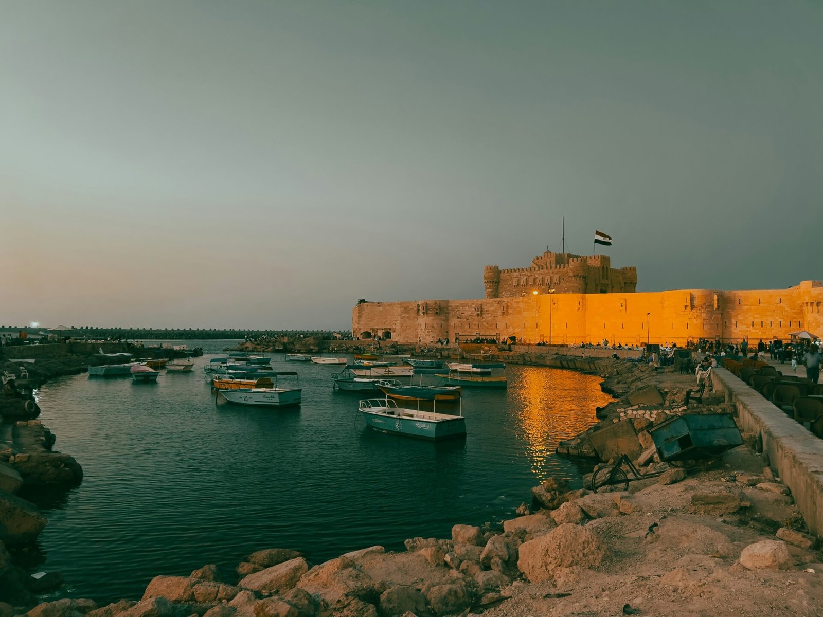 Qaitbay Citadel in Alexandria
