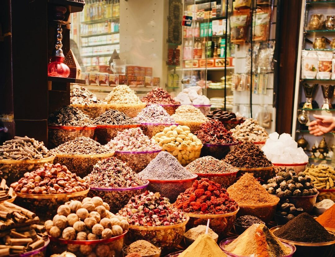 Spice market in Egypt
